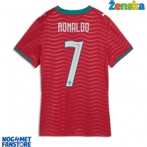 Portugal Cristiano Ronaldo #7 Domaci Dres za Ženska SP 2026 Kratak Rukav